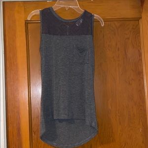 Grey super cute tank top. Brand new w/o tags.
